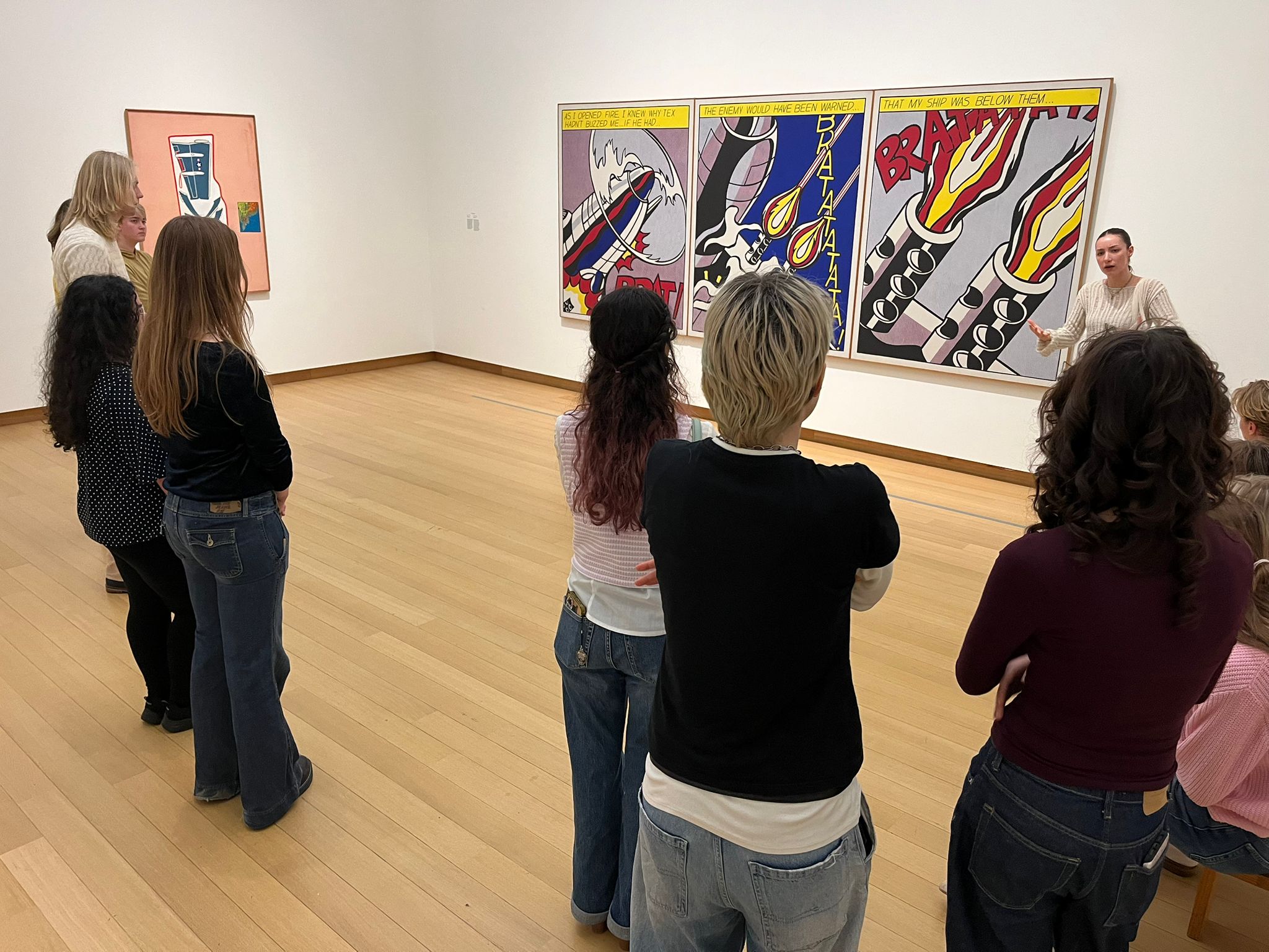 Examentraining in het Stedelijk museum