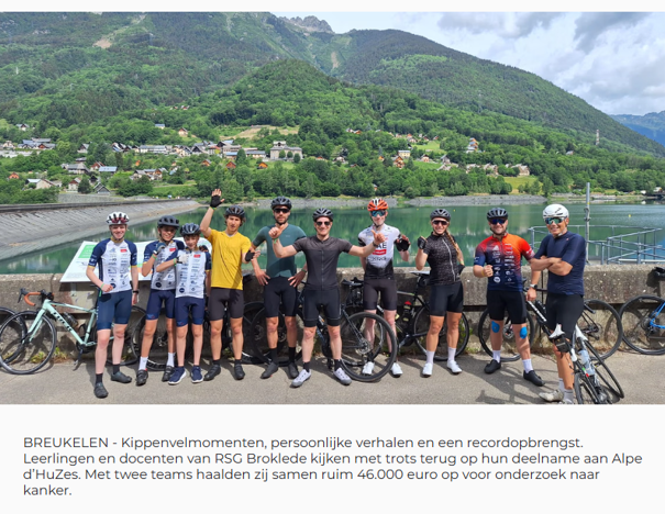 Opbrengst Alpe d’HuZes